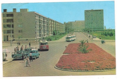 % carte postala-CONSTANTA-B-dul Republicii foto