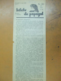 Bilete de papagal nr. 437, director Tudor Arghezi 13 iulie 1929