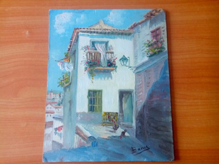 Tablou pictat placaj