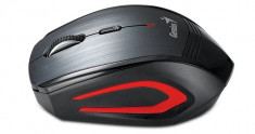 Mouse Genius NX-6550 wireless, 1200dpi, negru / rosu foto
