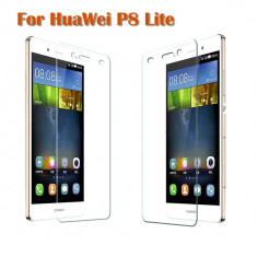 Huawey P8 Lite - Folie Sticla Securizata - Tempered Glass 0.26mm 9H 2,5D foto