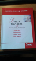 Limba franceza L2 , Manual pentru clasa a-XI-a foto