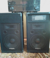 Vand Amplificator Pioneer vsx-420 650w + 2 boxe Ibiza x2 250w foto