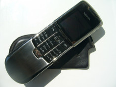 Nokia 8800 special edition/ gun metal, model rar, de colectie. Poze reale. foto