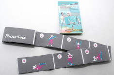 Banda elastica pentru exercitii de yoga, pilates sau fitness foto