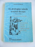 SA DEZLEGAM TAINELE TEXTELOR LITERARE CLASA A VII A CARMEN IORDACHESCU, Clasa 7, Limba Romana