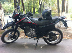 Suzuki DR 125 SM, enduro street , 2009, negru foto