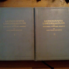 MONOGRAFIA UREDINALELOR din R.S.R. - Traian Savulescu (autograf) - vol. I + II