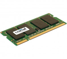 Crucial Memorie RAM CT12864X40B, SODIMM, DDR1, 1 GB, 400MHz, CL3, unbuffered, non-ECC foto