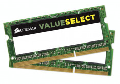 Corsair Memorie RAM Value Select, SODIMM, DDR3, 2x8 GB, 1600 MHz, CL11, kit foto