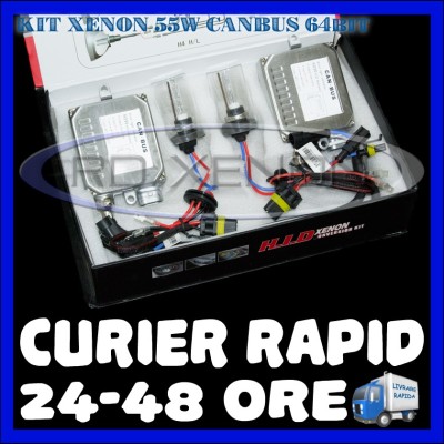 KIT XENON CANBUS 64bit DIGITAL 55W - H1, H3, H7, H10, H11, H27, HB3, HB4, HB5 foto