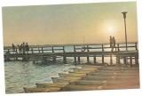 % carte postala (ilustrata)-MAMAIA-Apus de soare la Suit-Ghiol, Necirculata, Printata