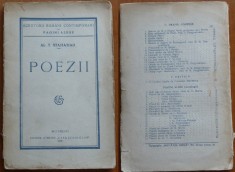 Al. T. Stamatiad , Poezii , 1925 , editia 1