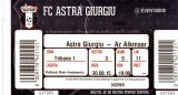 Bilet meci fotbal ASTRA GIURGIU - AZ ALKMAAR 20.08.2015 Europa League