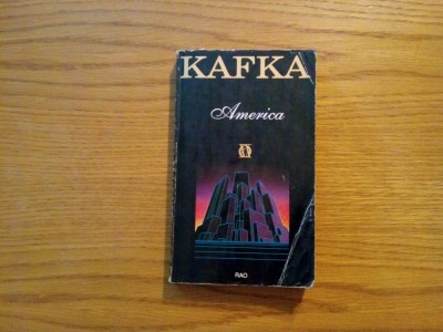 FRANZ KAFKA - America - 1995, 284 p. foto