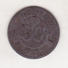 bnk mnd Germania jeton Schonlanke 50 pfennig 1917