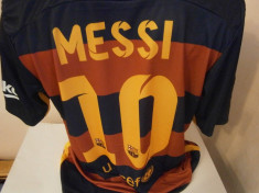 TRICOU MESSI BARCELONA MARIME M si L SEZON 2015-2016 foto