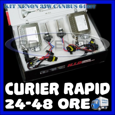 KIT XENON CANBUS 64bit DIGITAL 35W - H1, H3, H7, H10, H11, H27, HB3, HB4, HB5 foto