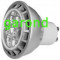 Spot cu 7 LED-uri, 7W/220V, dulie GU10 - lumina alb/calda/6569