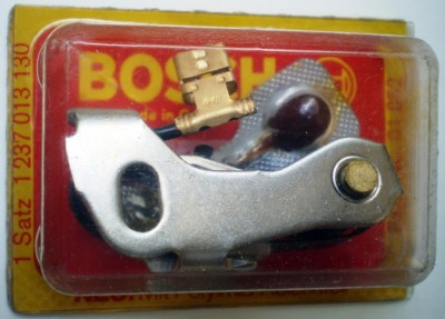 10 CONTACT SET PLATINA BOSCH 1 237 013 130 AUDI KARMAN GHIA VW PORSCHE GOLF foto