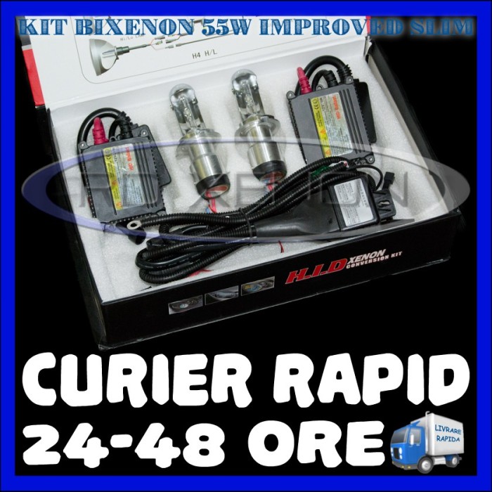 KIT BIXENON SLIM DIGITAL 55W - H4, H13, HB5 - 4300K, 5000K, 6000K, 8000K KIT BIXENON SLIM DIGITAL 55W - H4, H13, HB5 - 4300K, 5000K, 6000K, 8000K