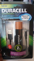 Baterie Portabila - Power Bank Duracell 2600mAH li-ion. Noua foto