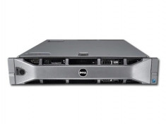 DELL POWEREDGE R710 2 x Intel Quad Core (X5560) 2.8 GHz 16 GB RAM DDR3 ECC controler RAID: PERC 6/i dimensiune: 2U caddy HDD: 6X3.5 2PSU foto