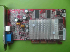 Placa Video Gigabyte GV-AF128D Ati Radeon 9600 128MB AGP - ARTEFACTE foto