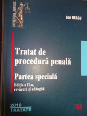 Ioan Neagu TRATAT DE PROCEDURA PENALA 2 volume foto