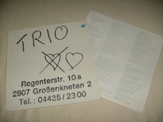 LP Trio-Regenterstr /Da Da Da-Mercury 1981 Germany vinil vinyl foto