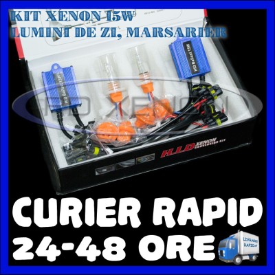 KIT XENON CANBUS 15W - P21W, 1156, BA15S, T10, W5W, T20, W21W - DRL, MARSARIER foto