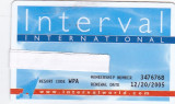 Pentru colectionari, card plastic membru Interval International