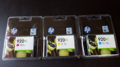 Cartuse Originale HP OFFICEJET 920XL(yellow,magenta,cyan) foto