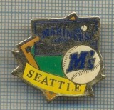 977 NEW INSIGNA-SPORTIVA-MARINERS M&#039;S SEATTLE -BASEBALL TEAM-starea care se vede