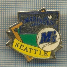 977 NEW INSIGNA-SPORTIVA-MARINERS M'S SEATTLE -BASEBALL TEAM-starea care se vede