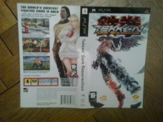 Coperta - Tekken Dark Ressurection - PSP ( GameLand ) foto