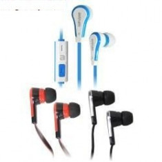 Handsfree Stereo Mobi 3.5mm EB-180M Rosu Astrum foto