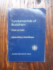 Fundamentals of buddhism - four lectures foto