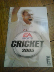 Manual - EA Sports Cricket 2005 - PC ( GameLand ) foto