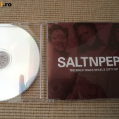 Salt'n'pepa Brick Song versus Gitty Up single cd disc muzica pop rap hip hop VG+