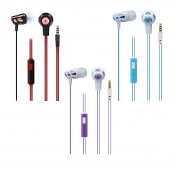 Astrum Hands-free Universal Jack 3.5mm EB240 Rosu Blister foto