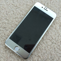 Folie Protectie Apple Iphone 6 Plus Metal GRI Tempered Astrum