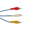 Cablu RCA 3RCA-3RCA Tata-Tata 1.5m Astrum CB-3RCA15-BL