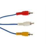 Cablu RCA-RCA 1.5m, 3xRCA Tata-Tata (Rosu,Alb,Galben), CB-3RCA15-BL, Astrum