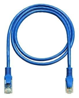 Cablu Date UTP PatchCord 2ml Cat5e Astrum NT202 Albastru foto