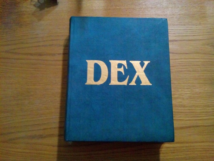 DEX DICTIONAR EXPLICATIV AL LIMBII ROMANE - 1996, 1192 p.