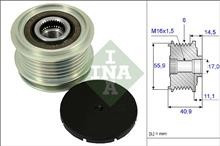 Fulie alternator Volkswagen Golf Passat Octavia A4 foto