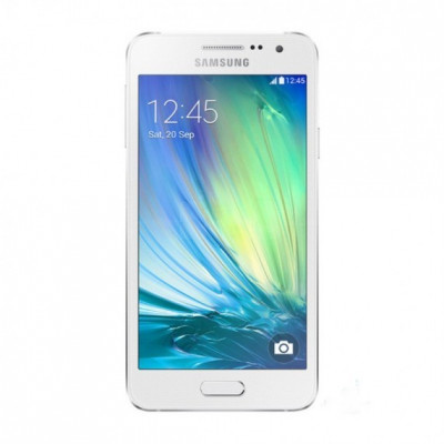 Display Samsung Galaxy A3 A300 2015 alb original cu touchscreen ecran complet foto