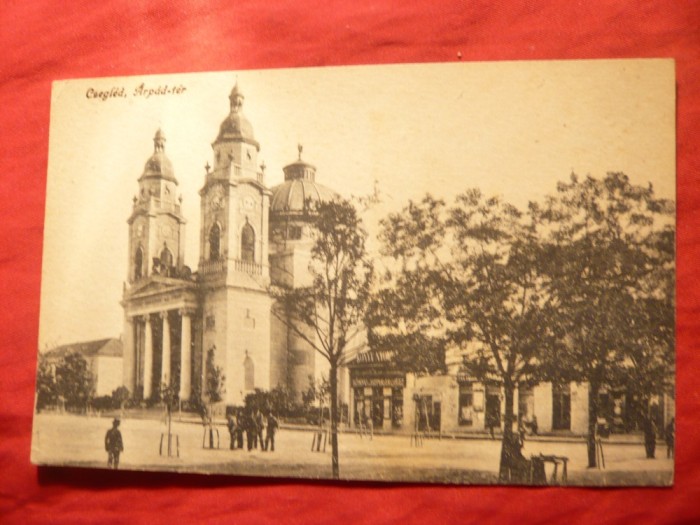Ilustrata Ceegled cu val.supratiparita, 1918 Ungaria