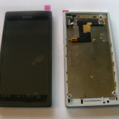 Display LCD cu Touchscreen Sony Xperia M2 Negru Original